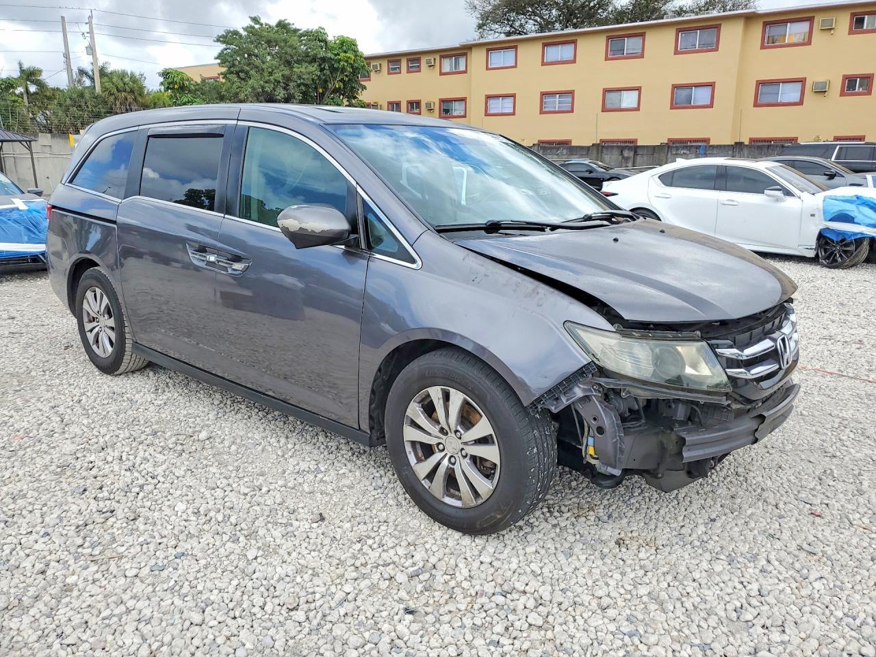 2015 Honda Odyssey Exl - Фото 4