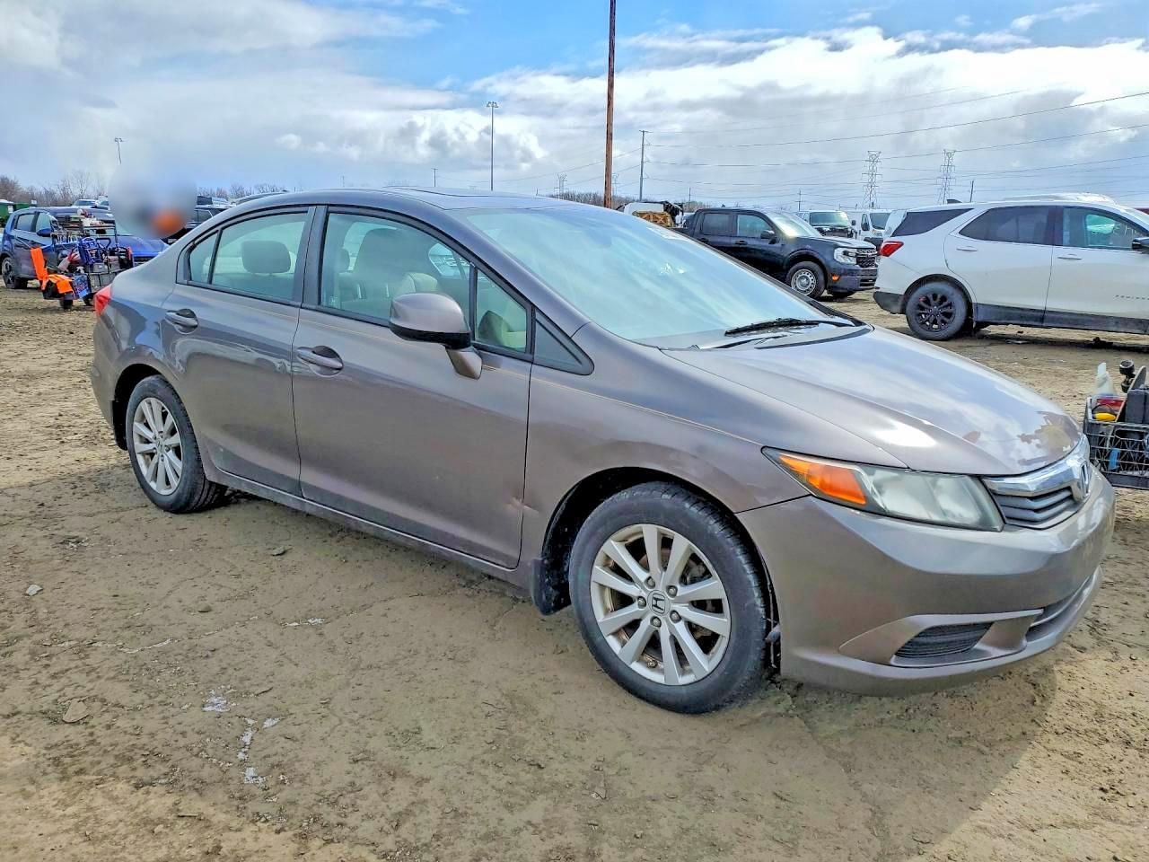 2012 Honda Civic Ex - Фото 4