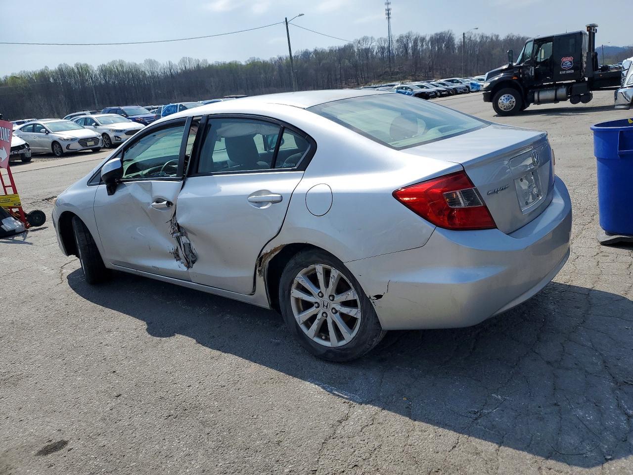 2012 Honda Civic Ex - Фото 2