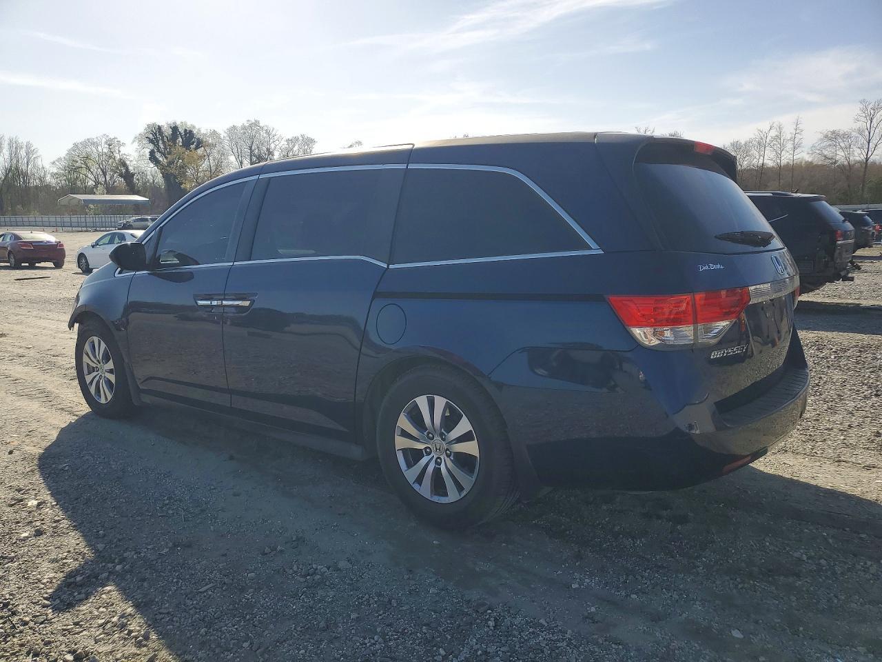 2014 Honda Odyssey Exl - Фото 2