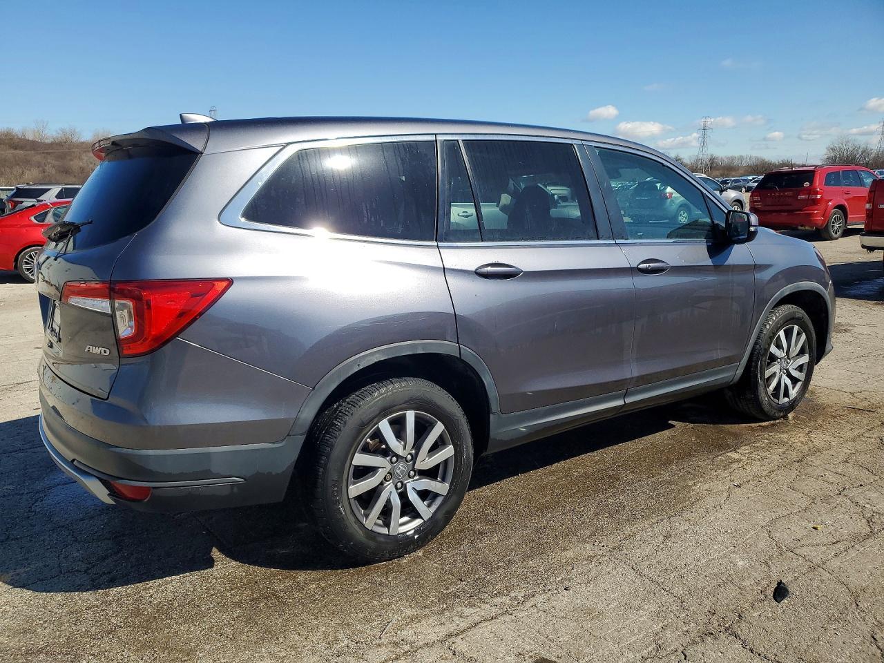 2019 Honda Pilot Exl - Фото 3