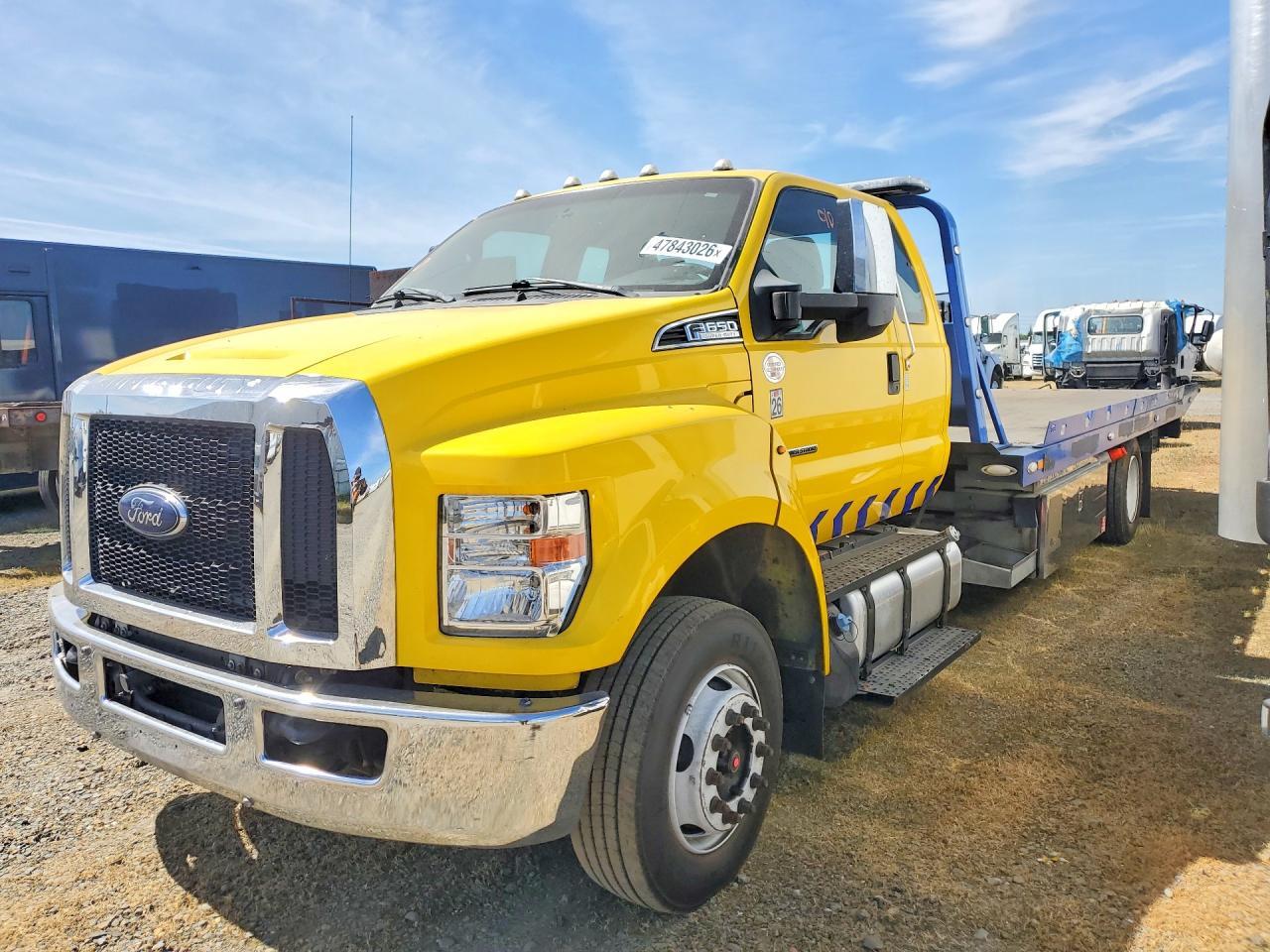2021 Ford F-650 Sd - Flatbed Tow Truck *** Prior Aaa Fleet ***