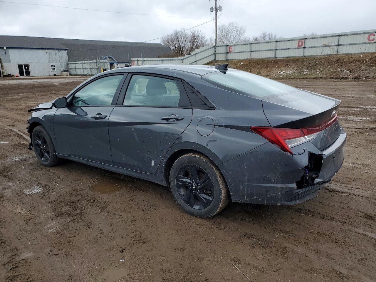 2023 Hyundai Elantra Hybrid Blue - Фото 2