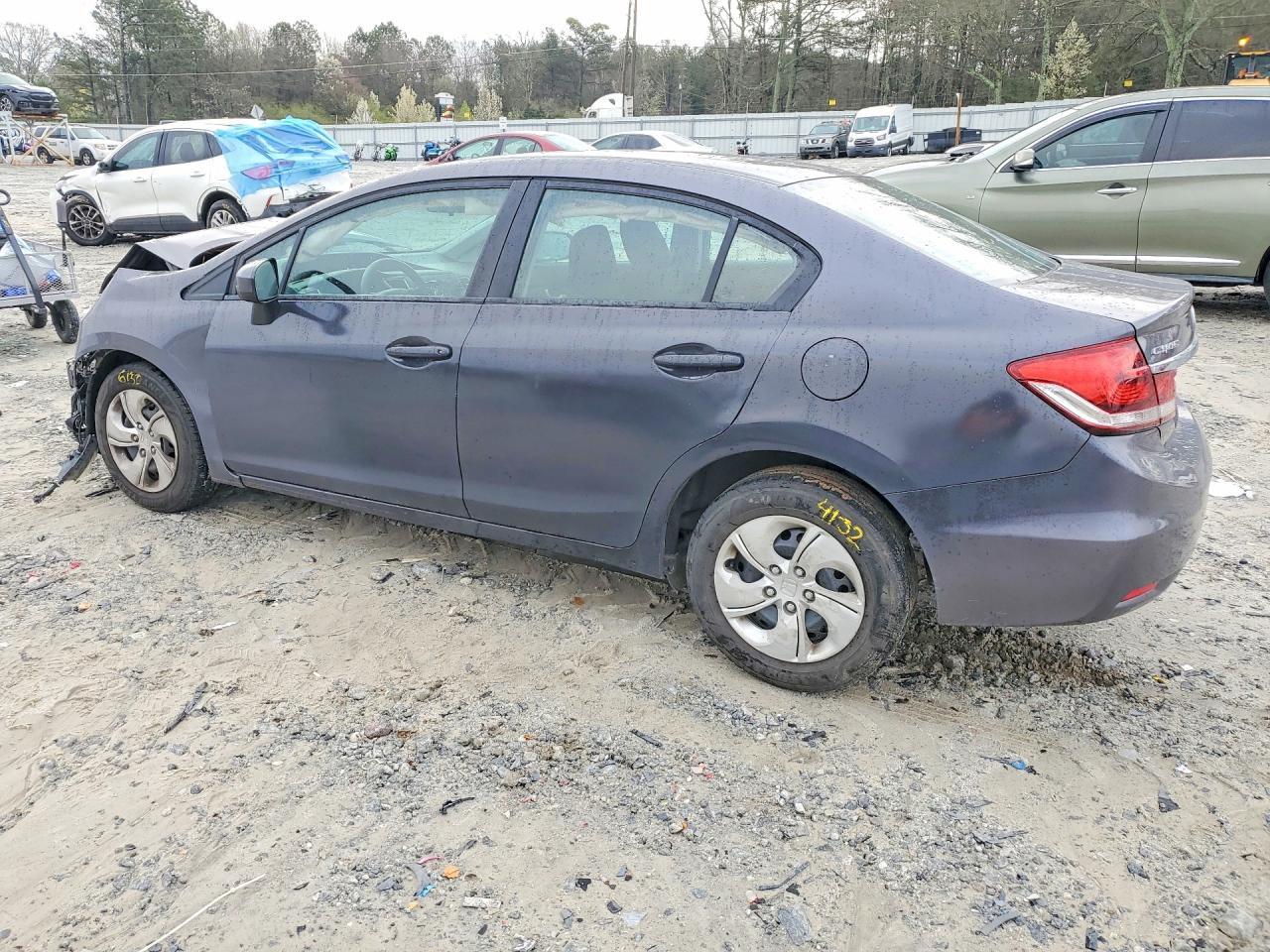 2014 Honda Civic Lx - Фото 2