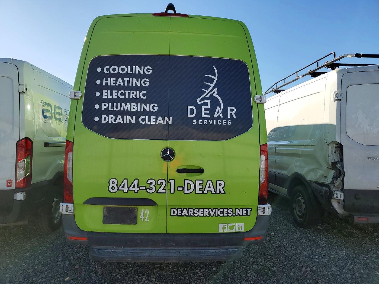 2019 Mercedes Benz Sprinter 2500/3500 Delivery Van - Фото 6