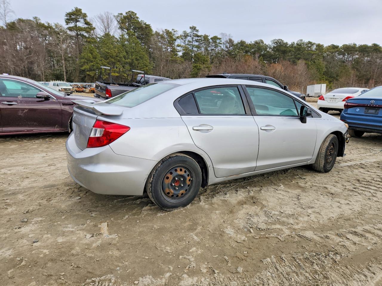 2012 Honda Civic Lx - Фото 3