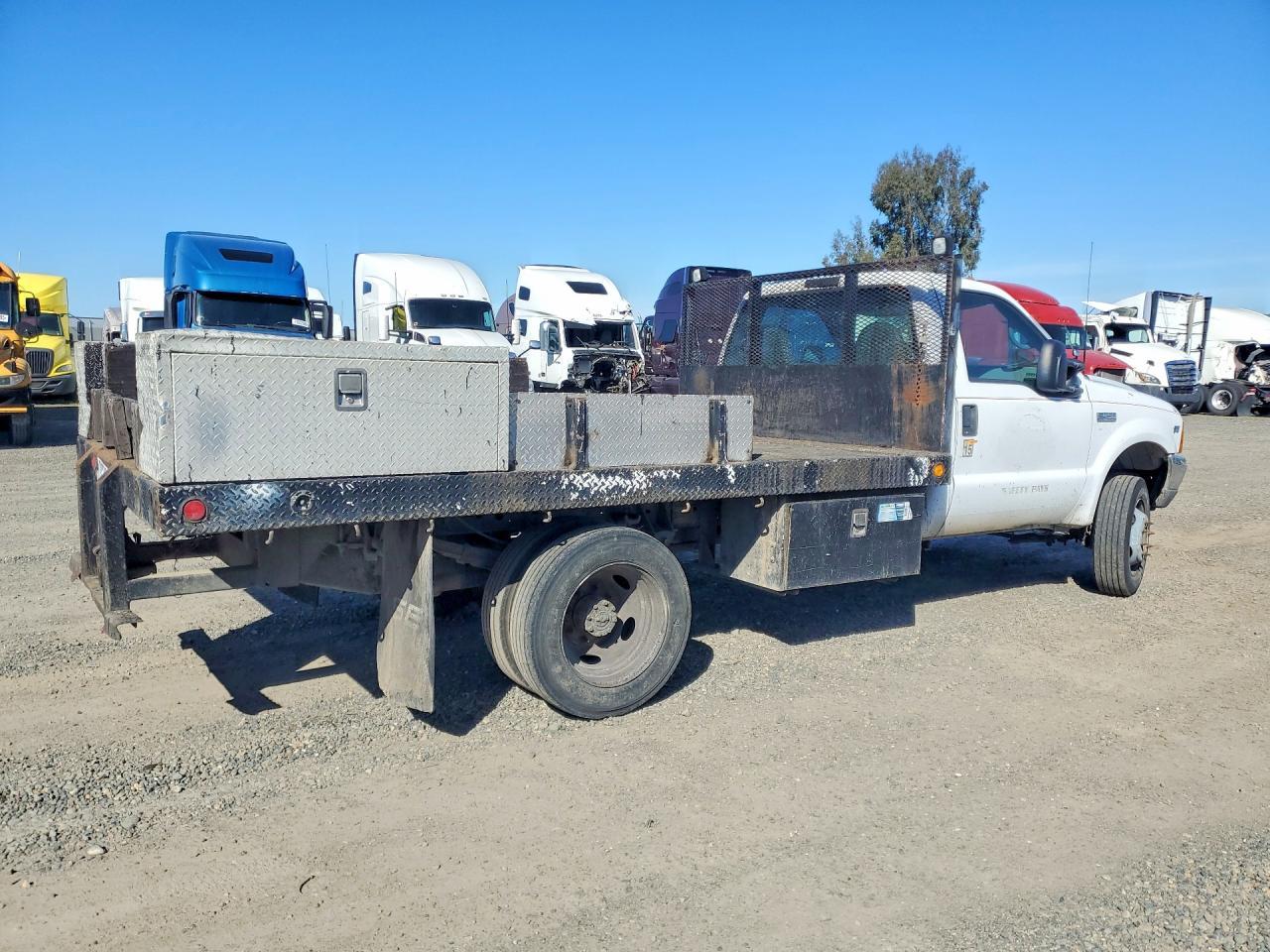 1999 Ford F-450 Sd - Flatbed Truck ** R & D * Cln Title * Pri Fleet ** - Image 3