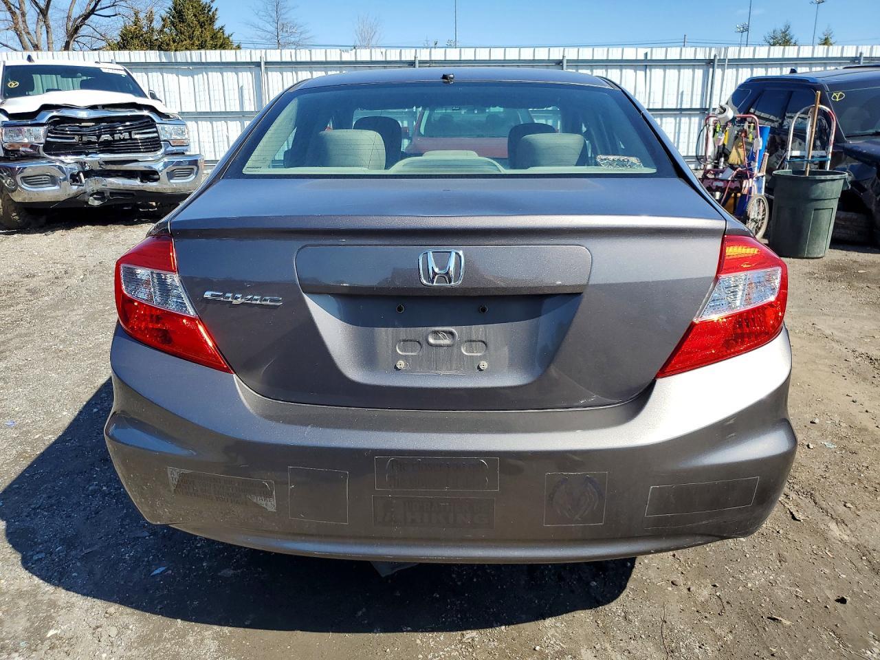 2012 Honda Civic Lx - Фото 6