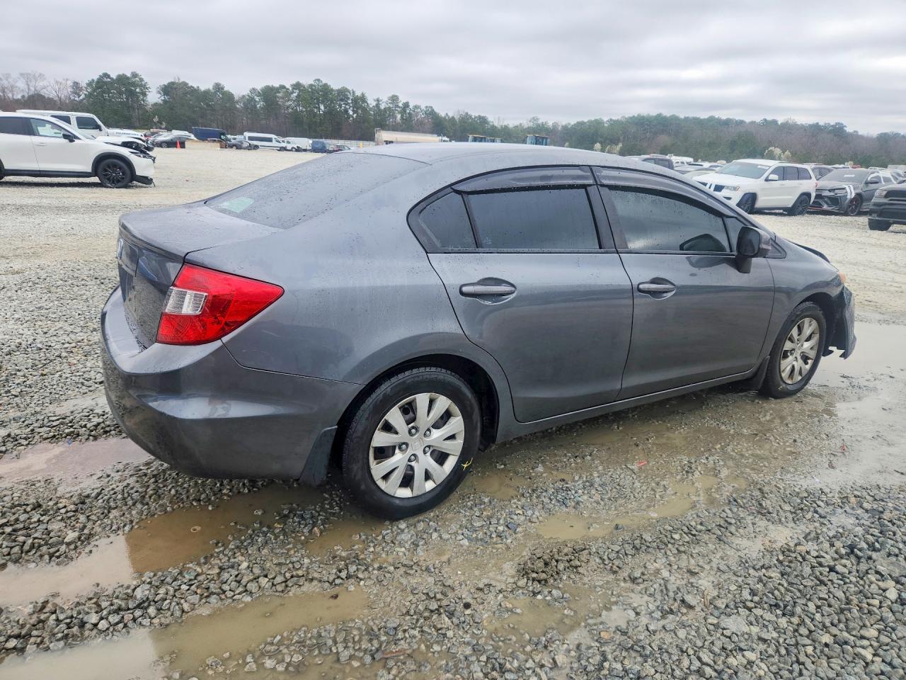 2012 Honda Civic Lx - Фото 3