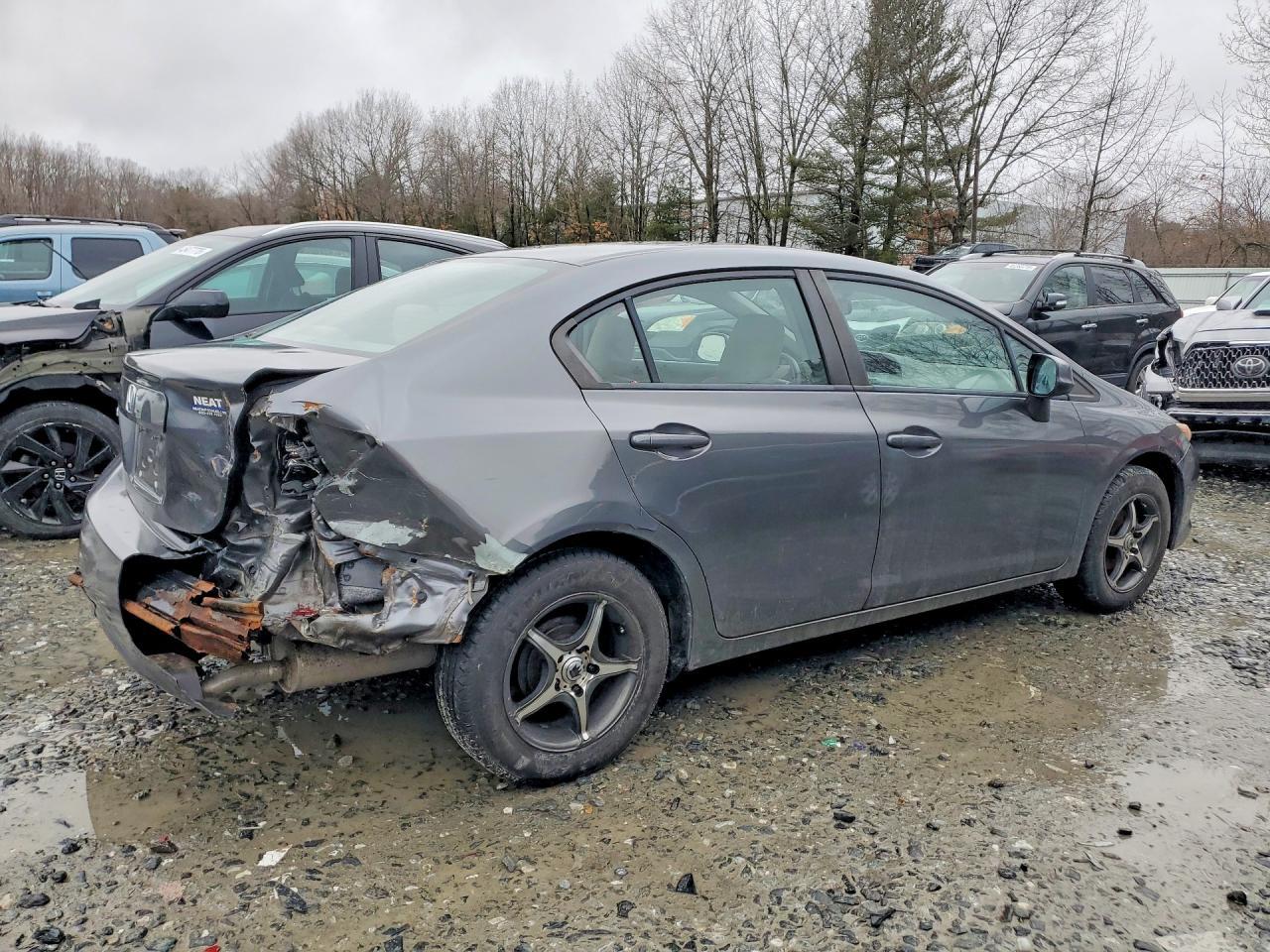 2012 Honda Civic Lx - Фото 3