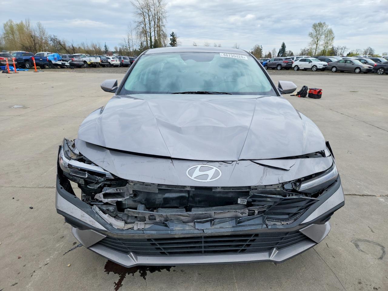 2024 Hyundai Elantra Hybrid Blue - Фото 5