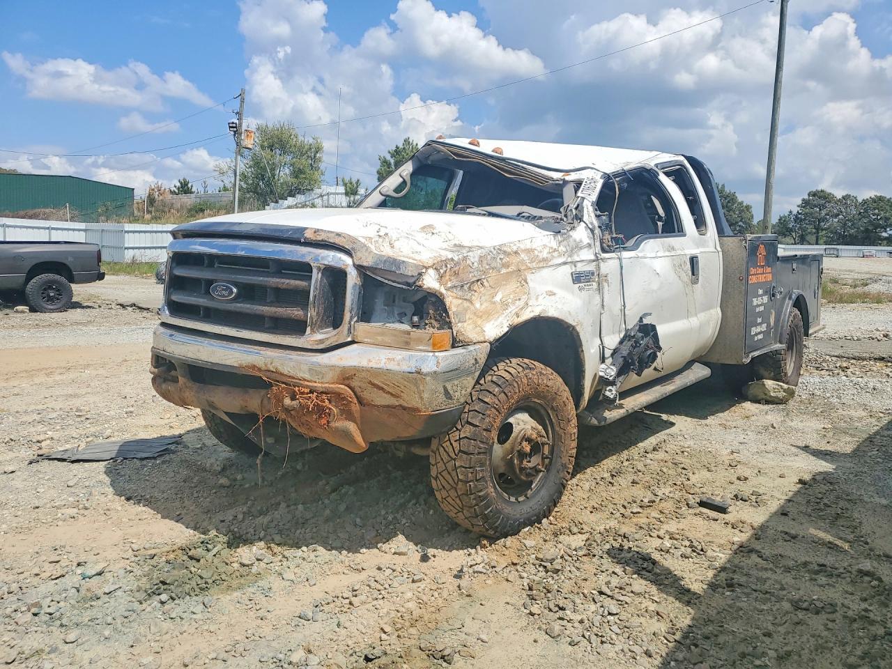 1999 Ford F350 Super Duty Flatbed Truck