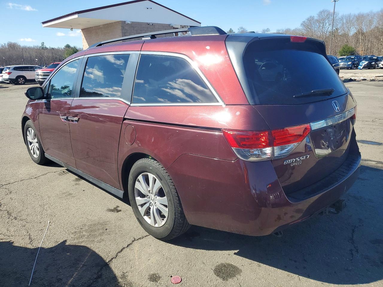 2017 Honda Odyssey Exl - Фото 2