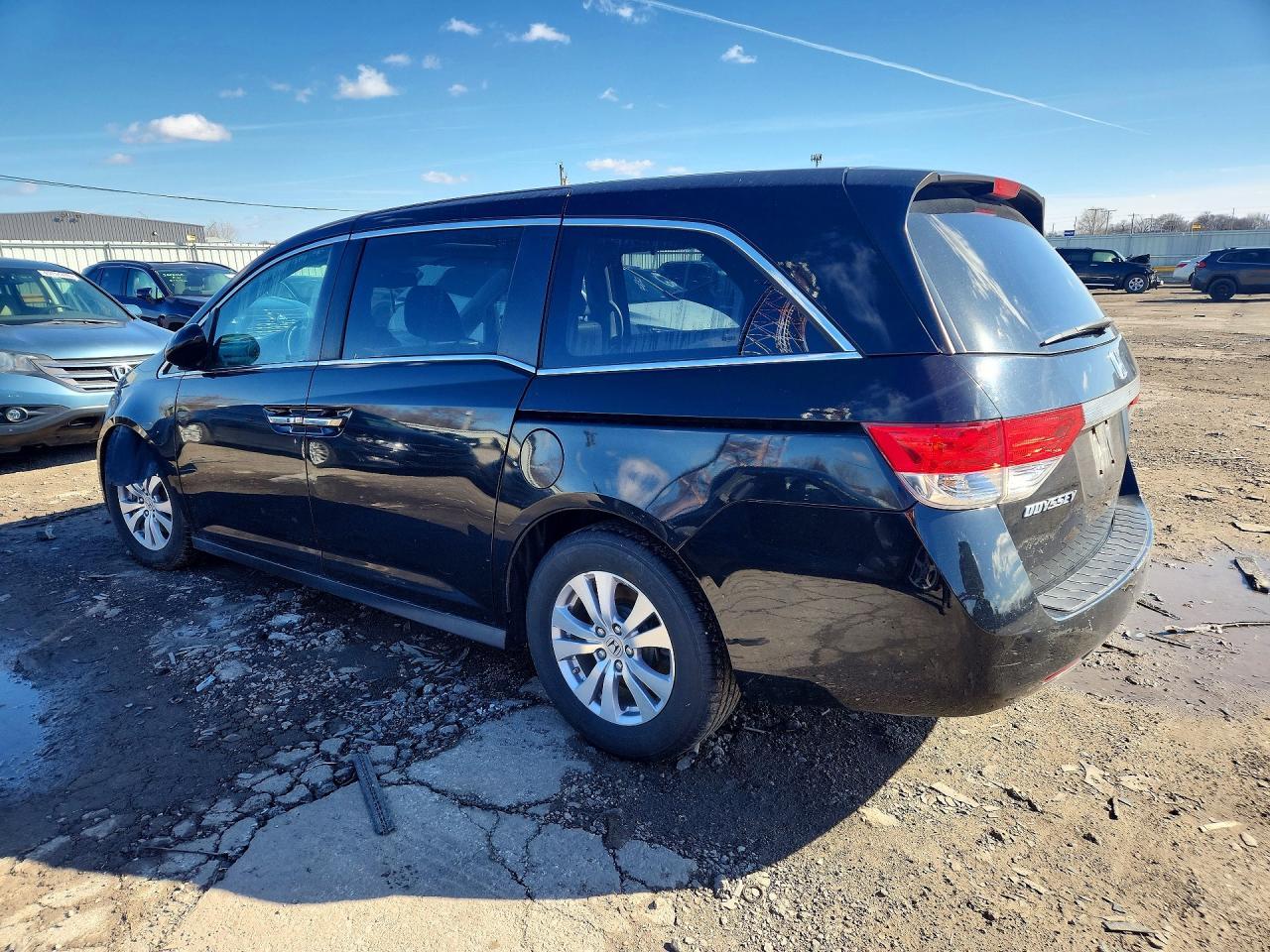 2016 Honda Odyssey Exl - Фото 2