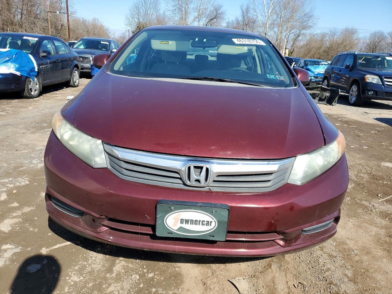 2012 Honda Civic Ex - Image 5