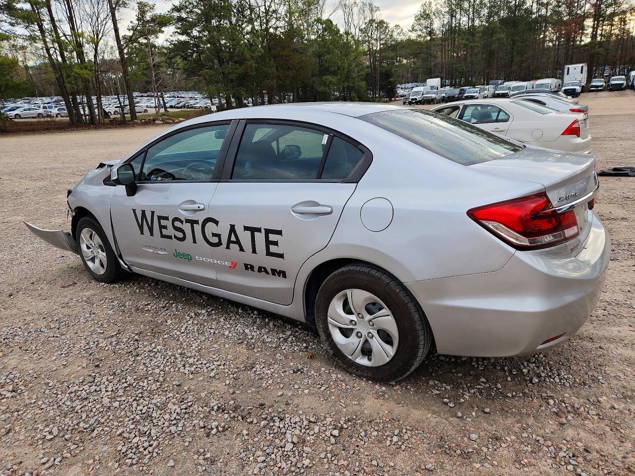 2013 Honda Civic Lx - Фото 2