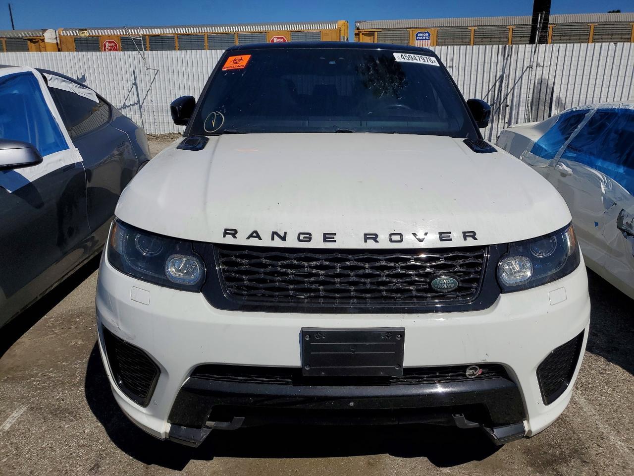 2017 Land Rover Range Rover Sport Svr - Фото 5
