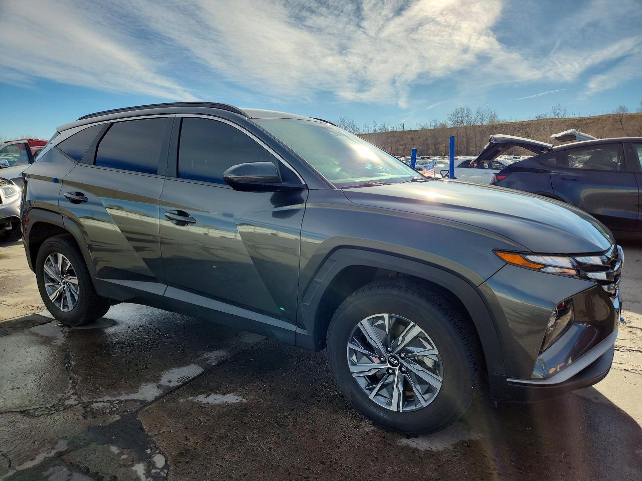 2022 Hyundai Tucson Hybrid Blue - Фото 4