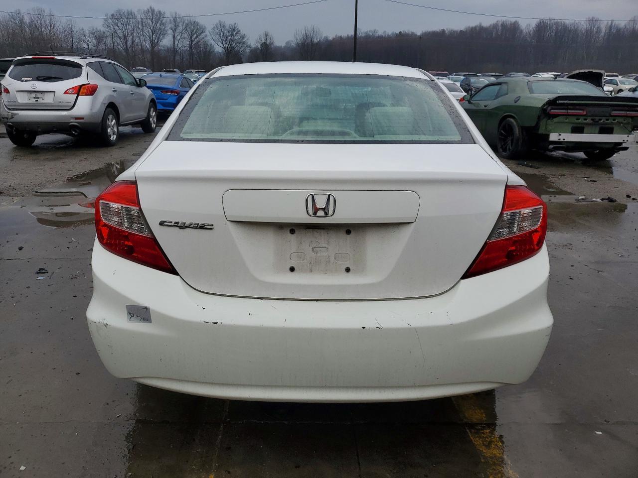 2012 Honda Civic Ex - Фото 6