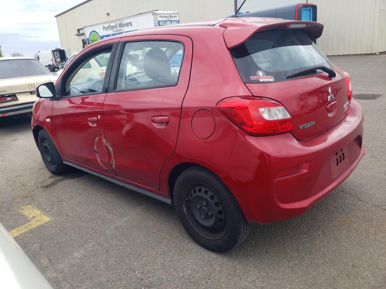 2017 Mitsubishi Mirage Es - Фото 2