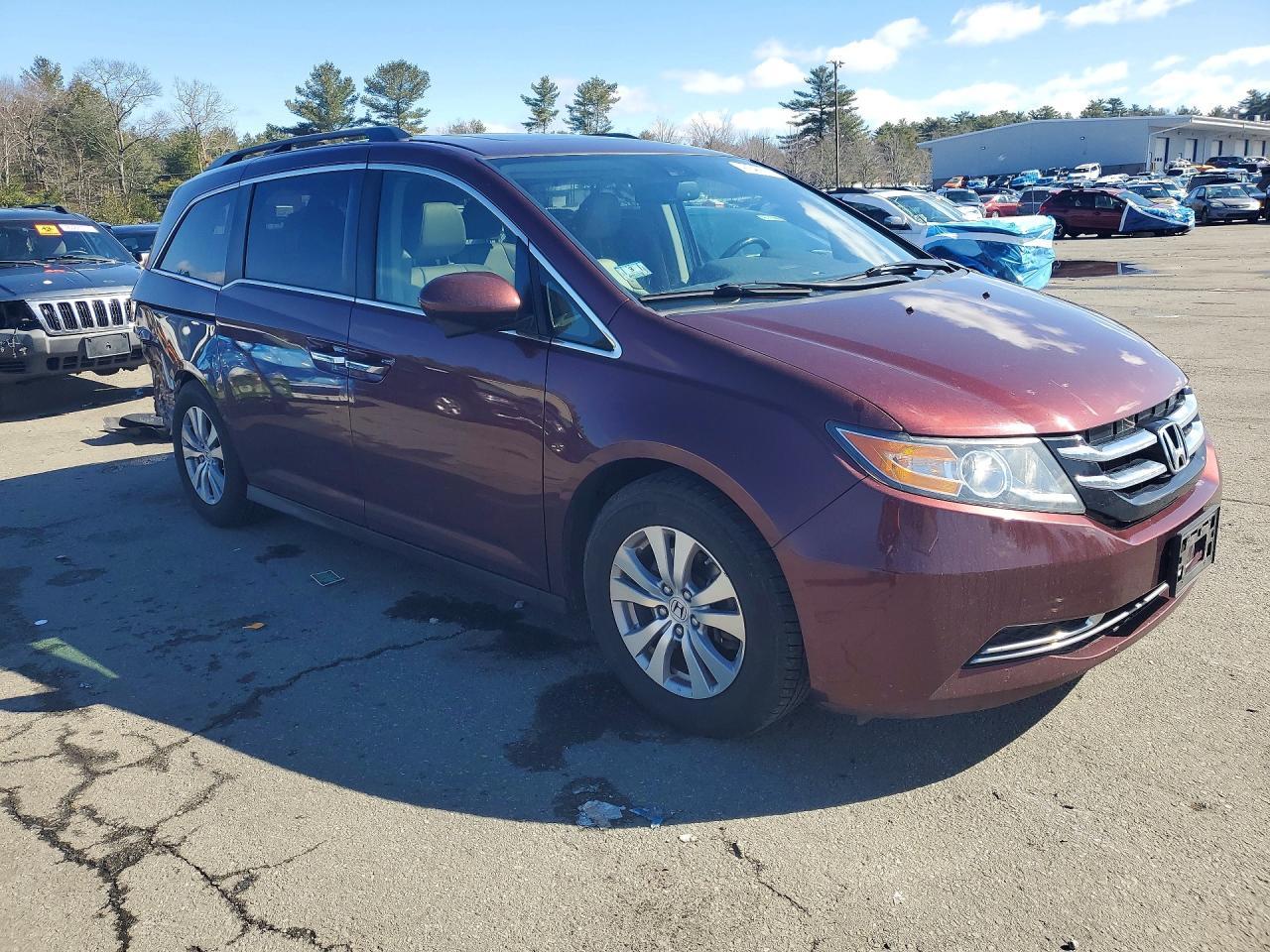 2017 Honda Odyssey Exl - Фото 4