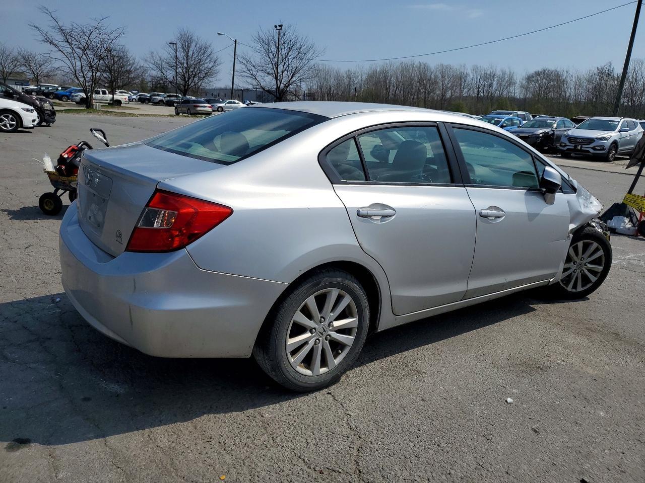 2012 Honda Civic Ex - Фото 3