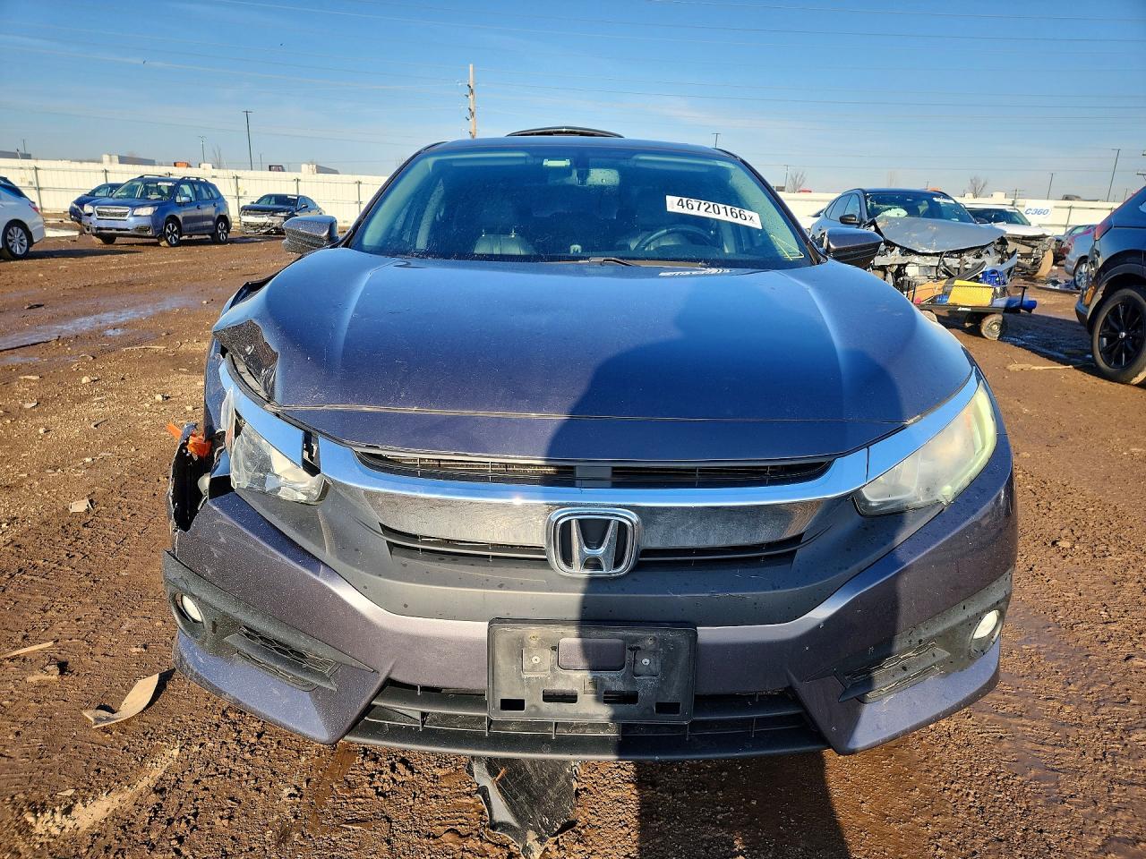 2016 Honda Civic Exl - Фото 5