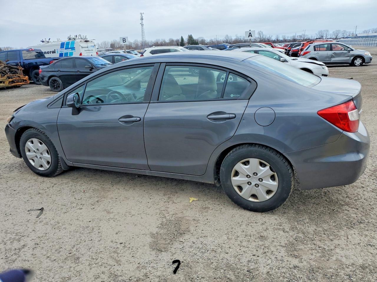 2012 Honda Civic Lx - Image 2