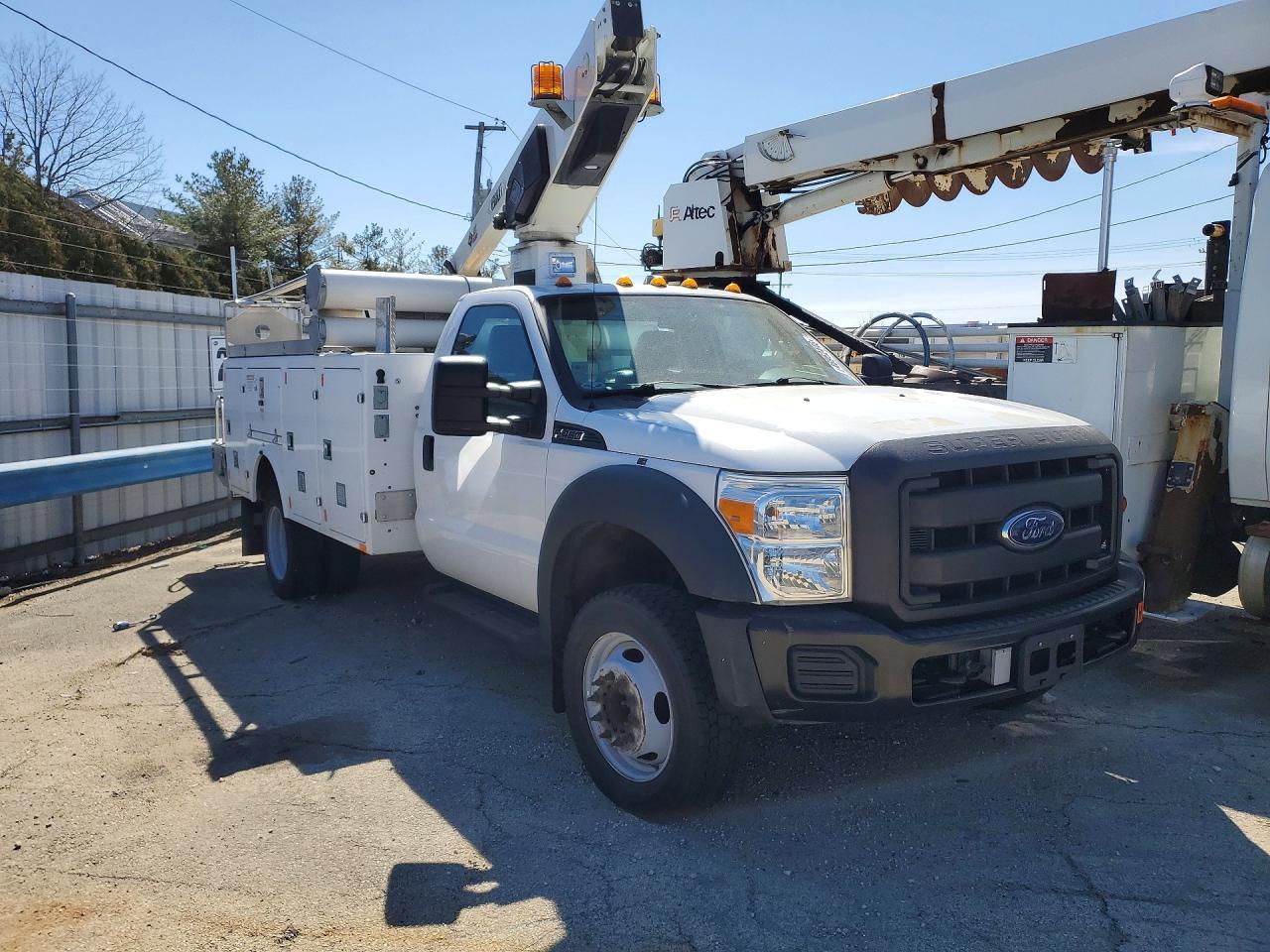 2015 Ford F450 Super D Uty *** Boom Truck *** Prior Fleet *** - Фото 4