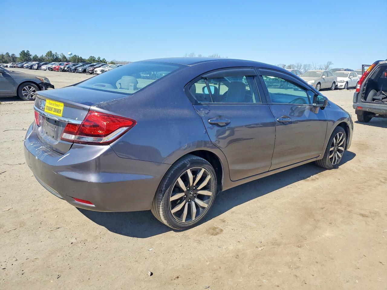 2015 Honda Civic Exl - Фото 3