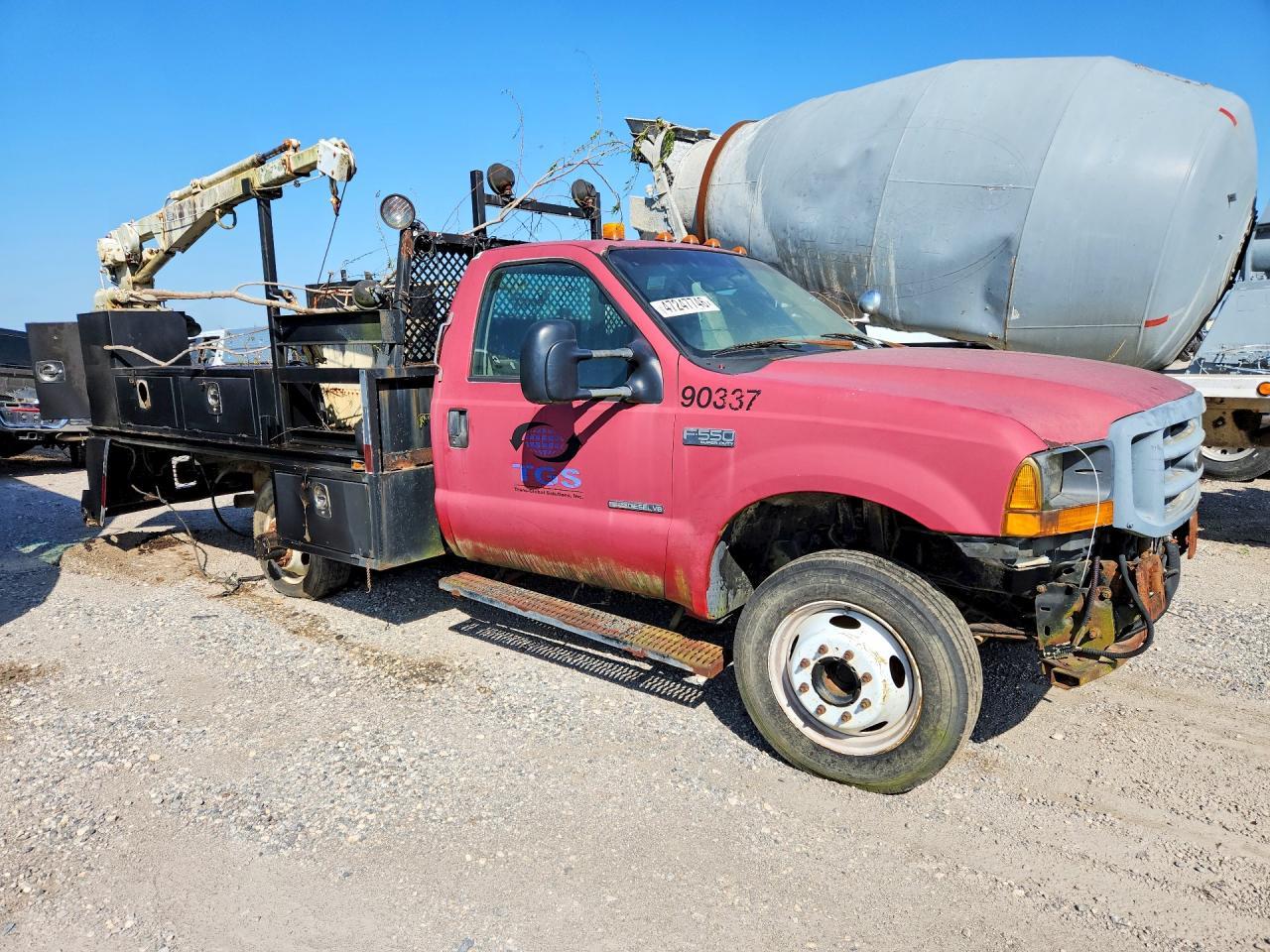 2001 Ford F550 Super Duty Utility / Service Truck - Image 4