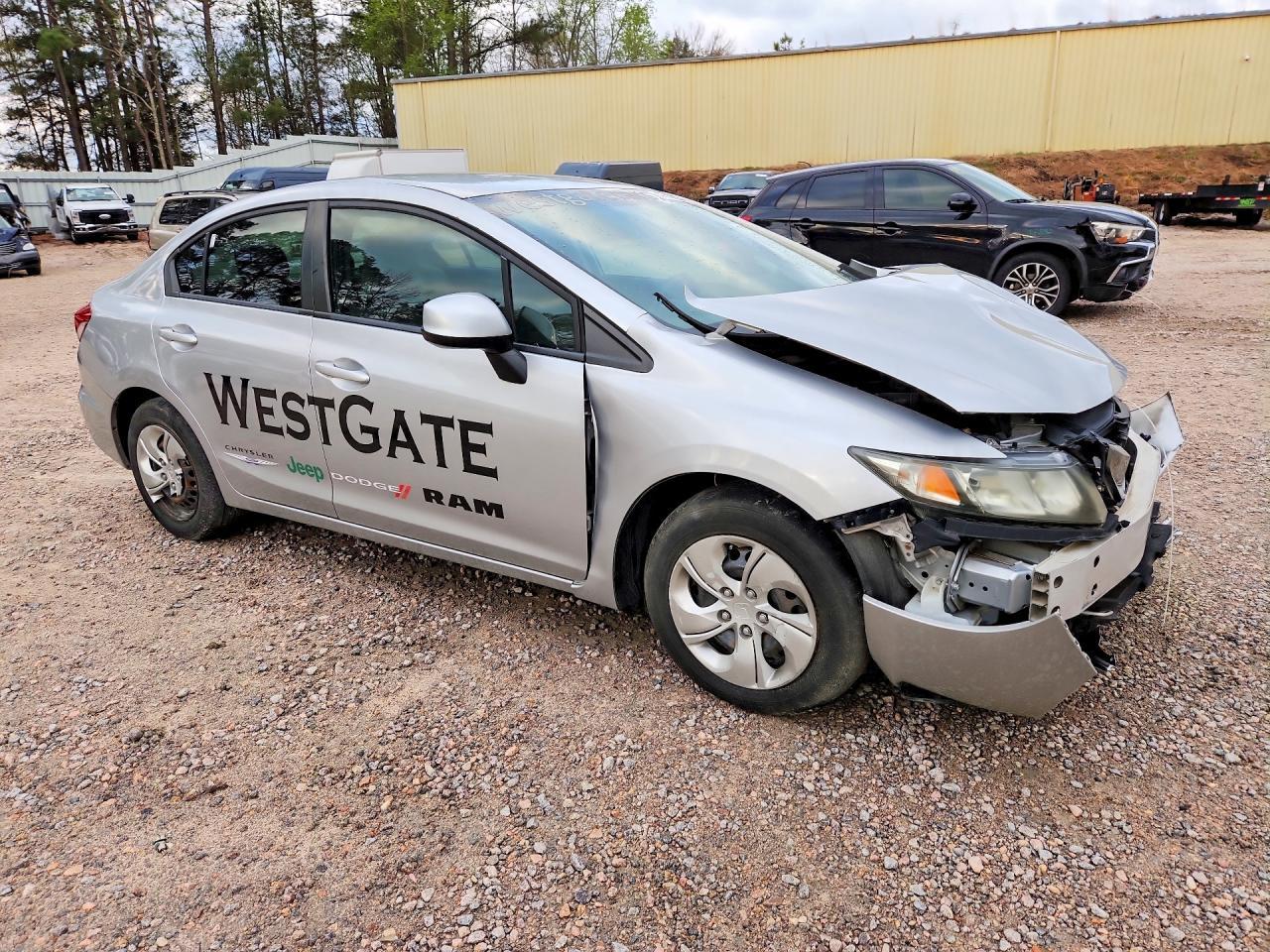 2013 Honda Civic Lx - Фото 4