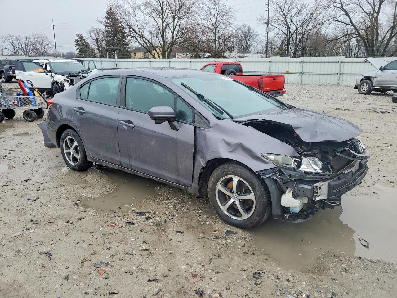 2015 Honda Civic Se - Фото 4