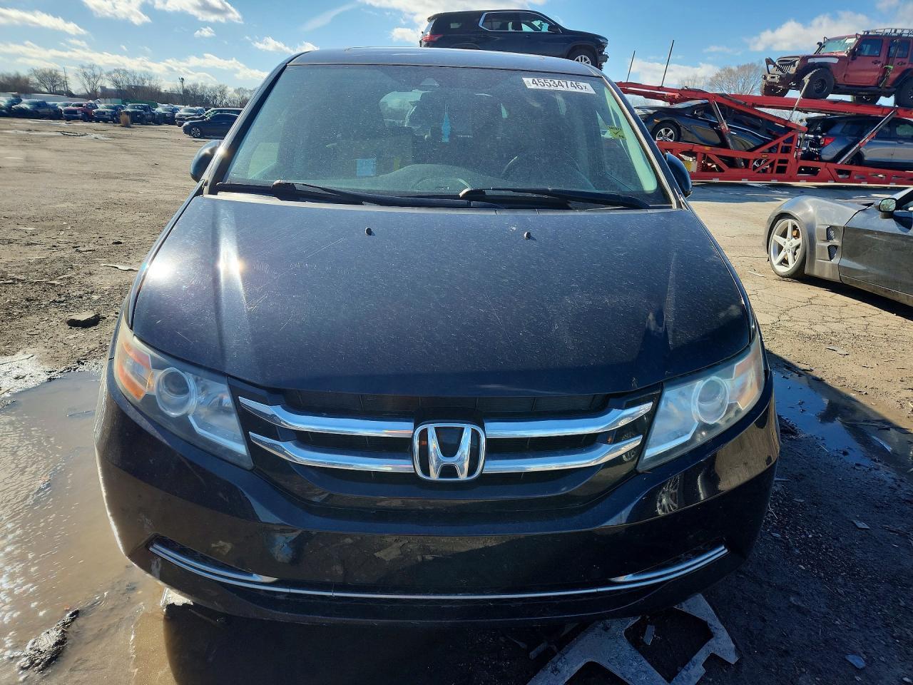2016 Honda Odyssey Exl - Фото 5