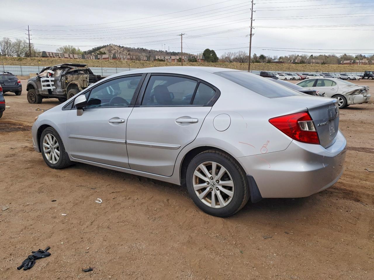 2012 Honda Civic Ex - Фото 2