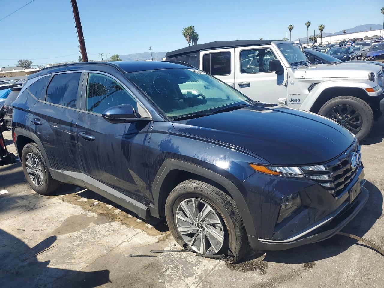 2024 Hyundai Tucson Hybrid Blue - Фото 4