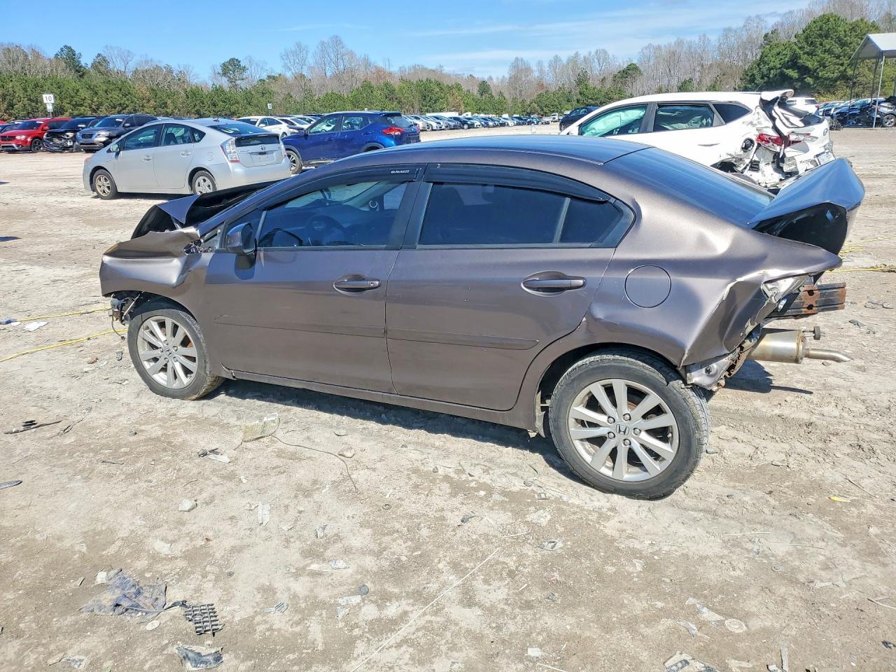 2012 Honda Civic Ex - Фото 2
