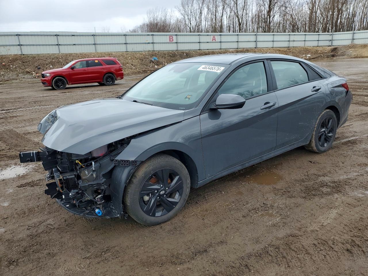 2023 Hyundai Elantra Hybrid Blue