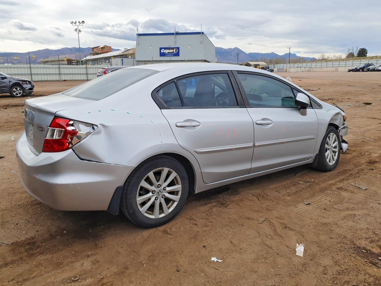 2012 Honda Civic Ex - Фото 3