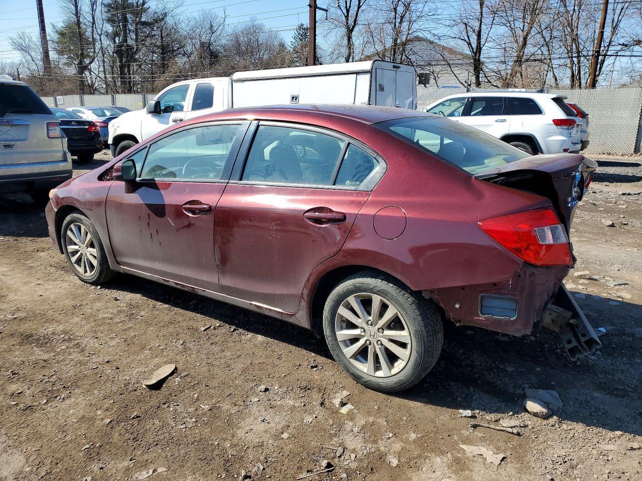 2012 Honda Civic Ex - Image 2