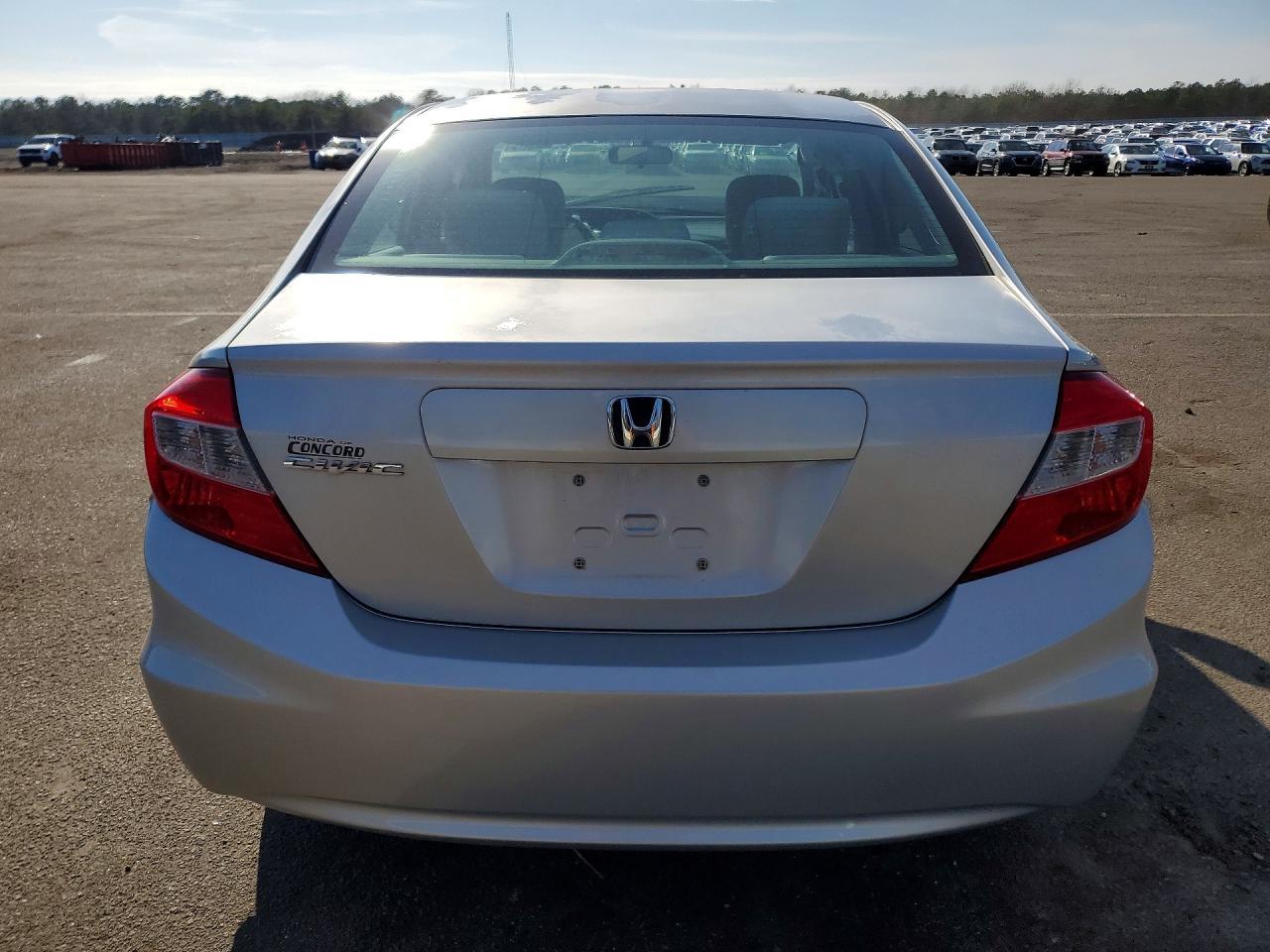 2012 Honda Civic Lx - Фото 6