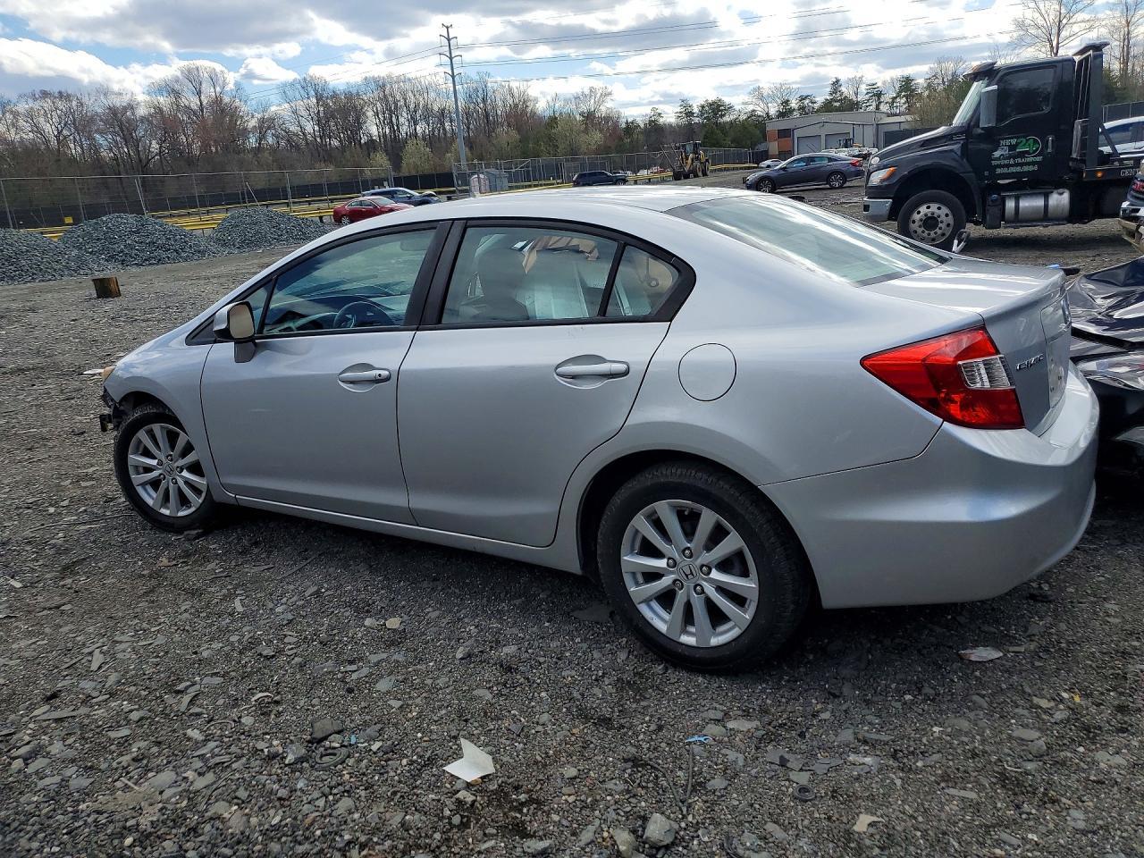 2012 Honda Civic Ex - Фото 2