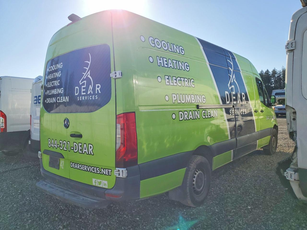 2019 Mercedes Benz Sprinter 2500/3500 Delivery Van - Фото 3