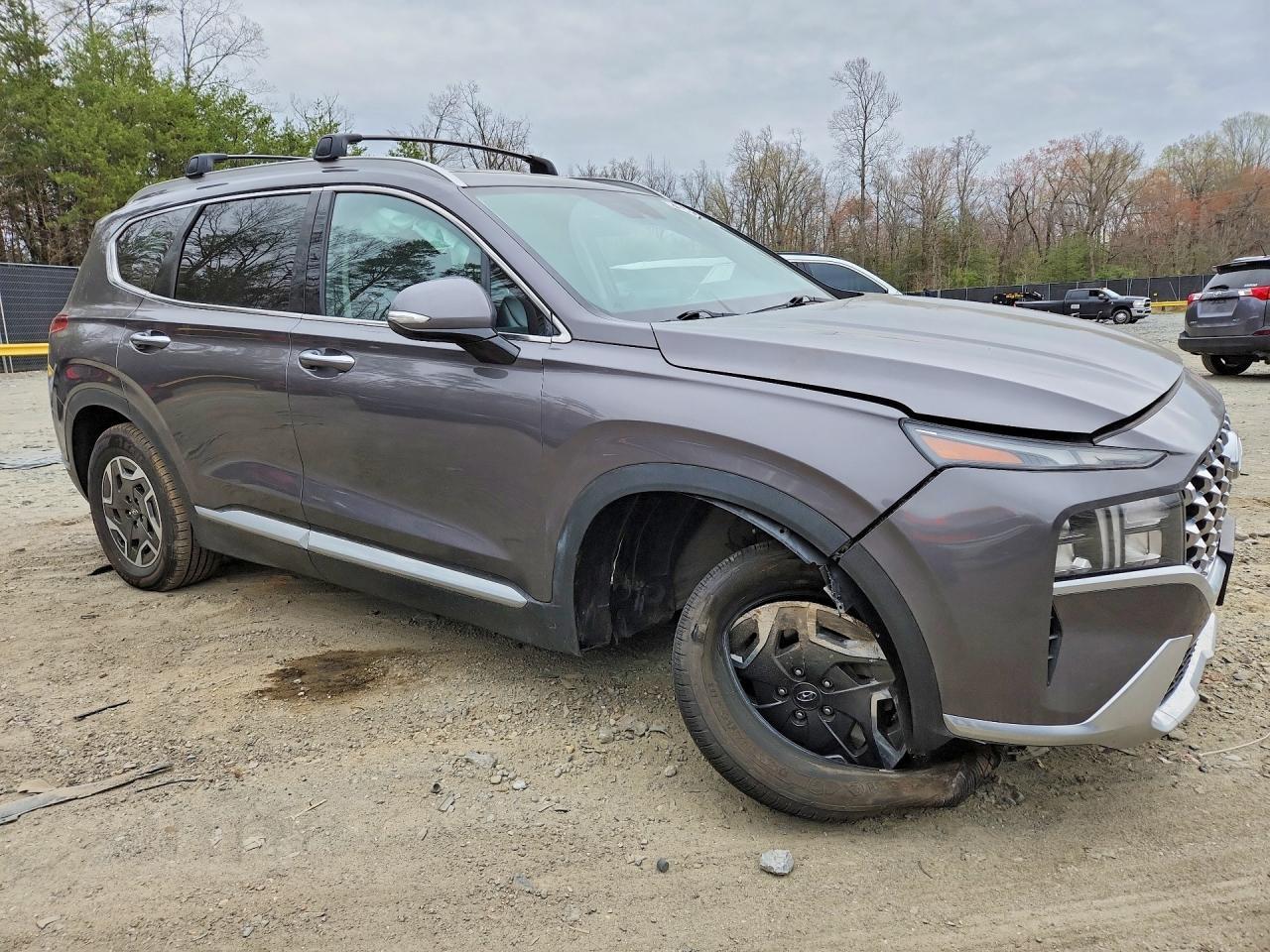 2022 Hyundai Santa Fe Hybrid Blue - Image 4