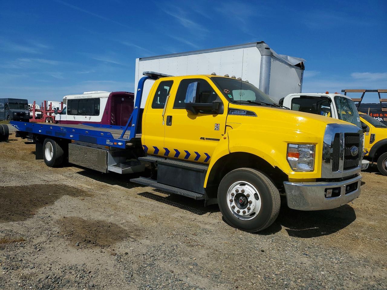 2021 Ford F-650 Sd - Flatbed Tow Truck *** Prior Aaa Fleet *** - Image 4
