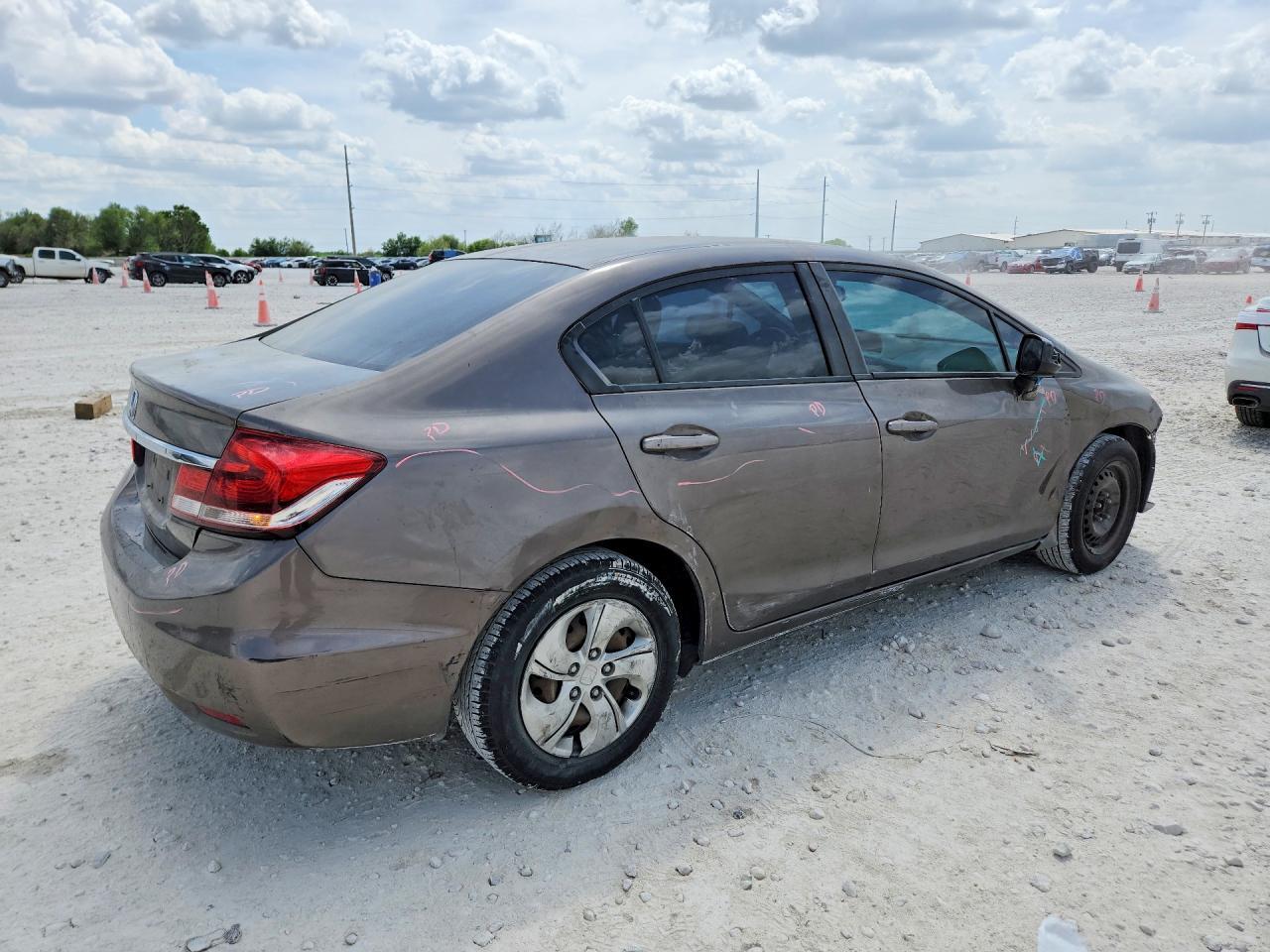 2013 Honda Civic Lx - Фото 3
