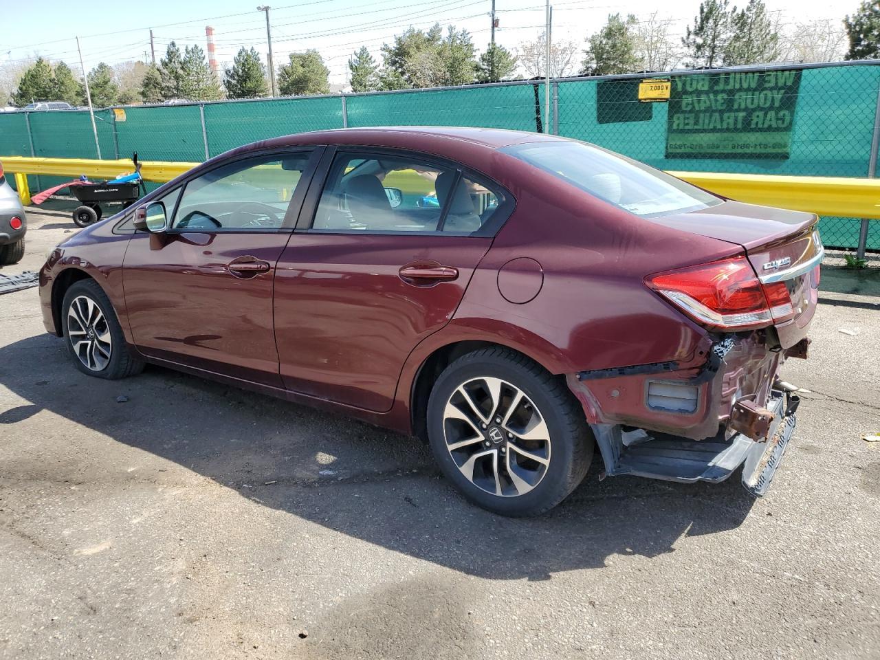 2013 Honda Civic Ex - Image 2