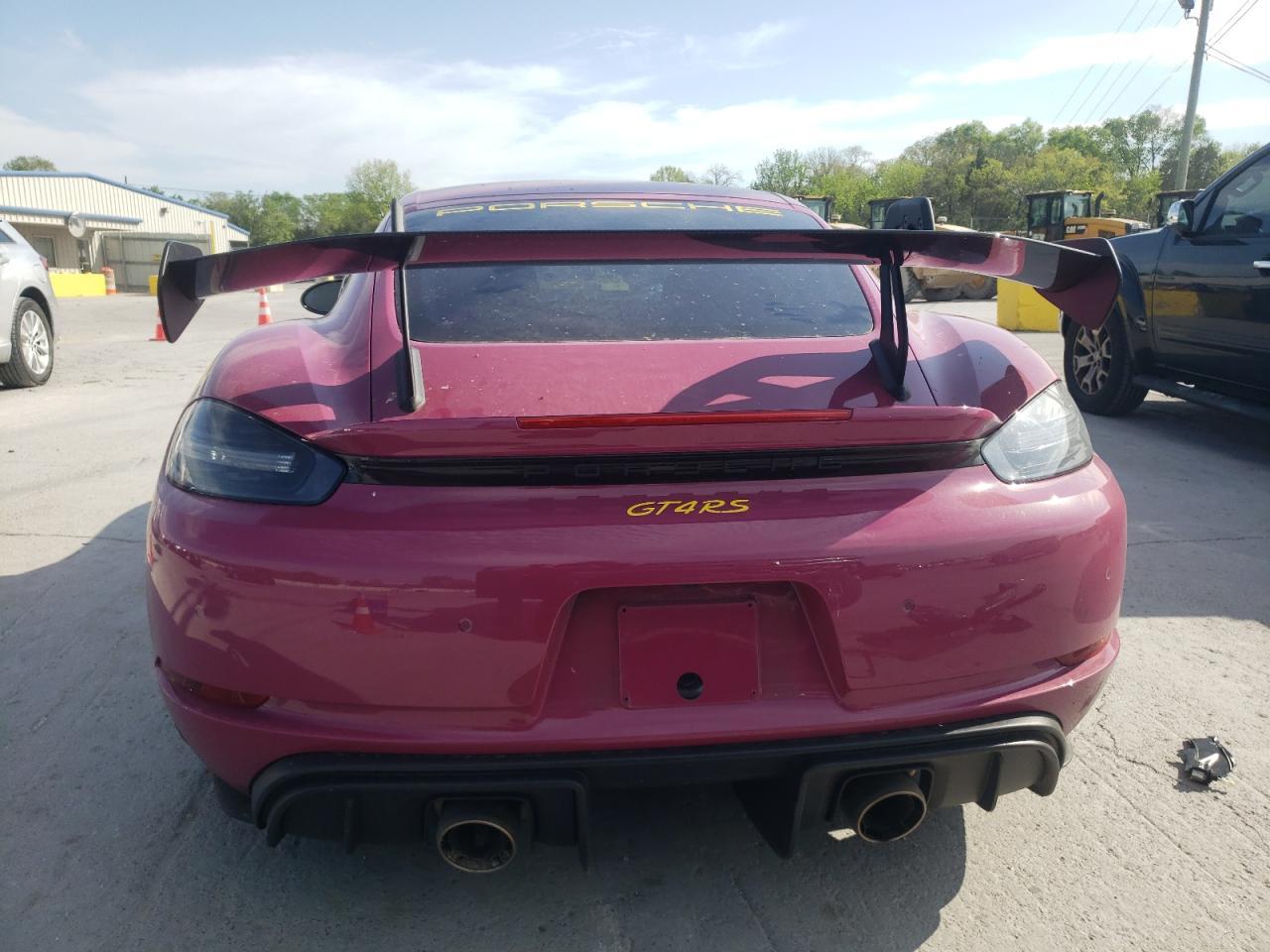 2023 Porsche Cayman Gt4 Rs - Фото 6