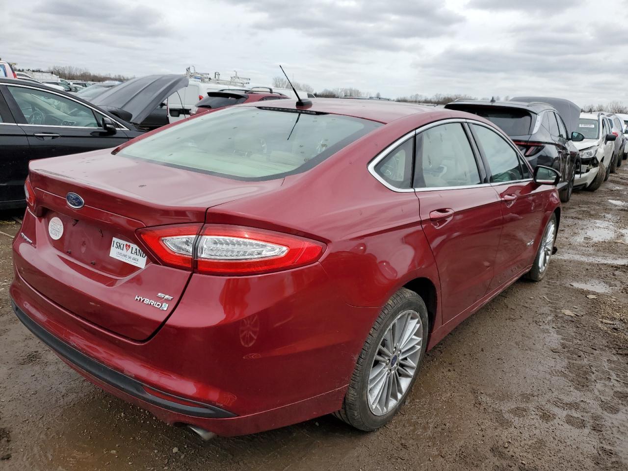 2014 Ford Fusion Se Hybrid - Фото 3