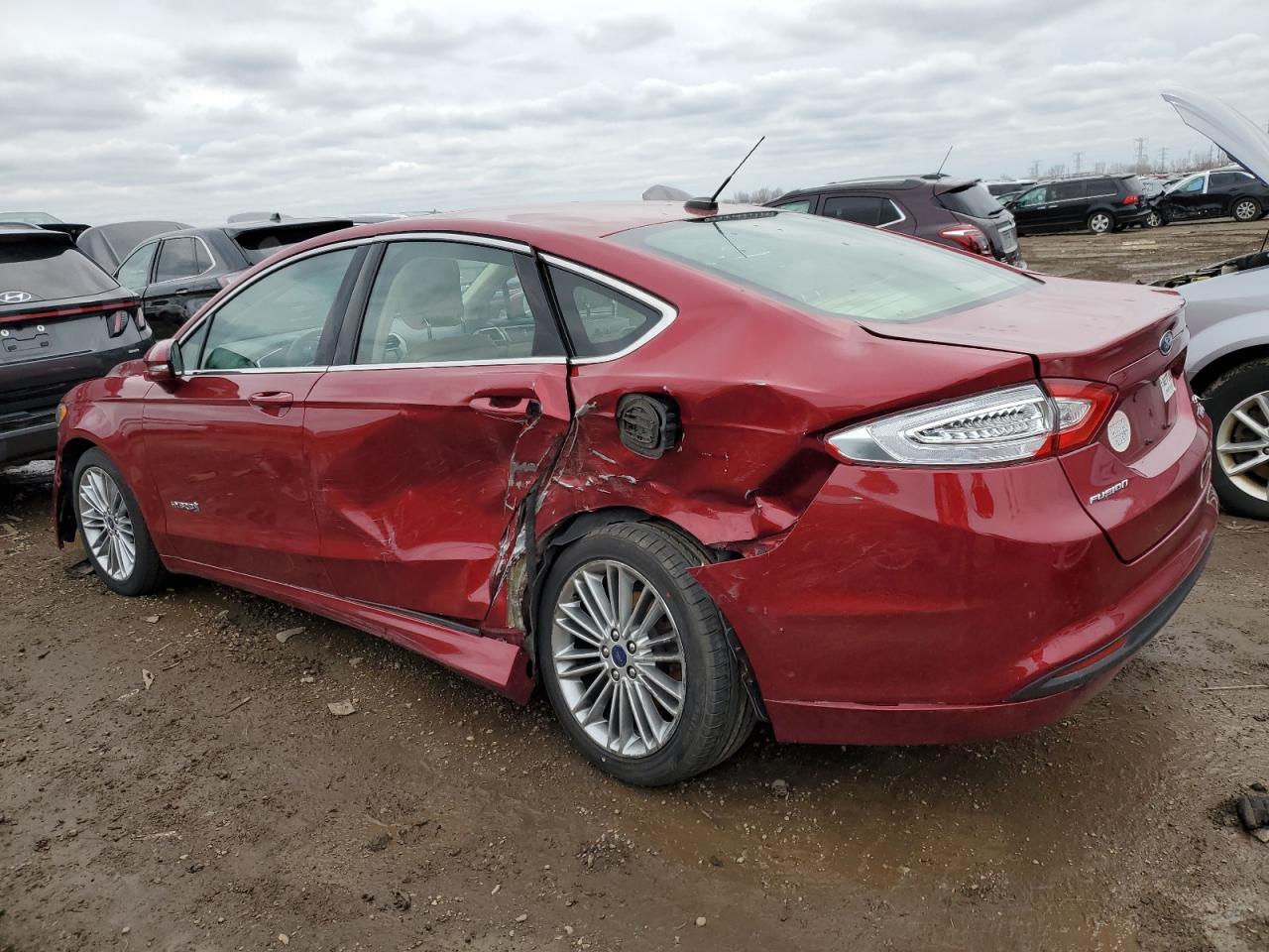 2014 Ford Fusion Se Hybrid - Фото 2